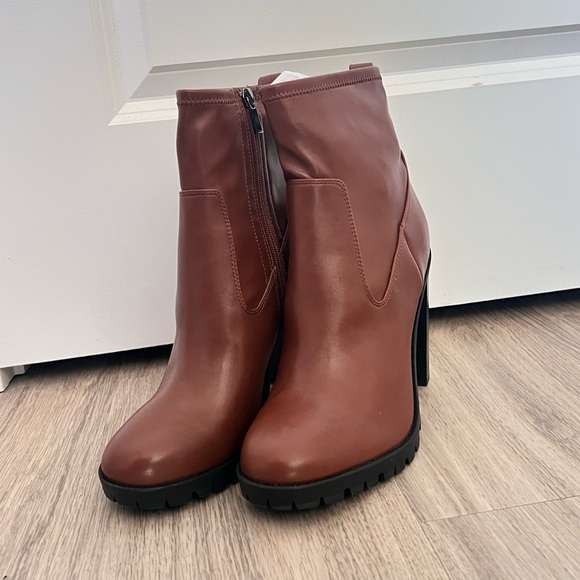 BCBGeneration Shoes - BCBGeneration Rich Brown Heeled Boots